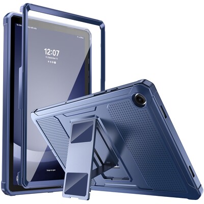 MoKo torbica za Samsung Galaxy Tab A9 Plus 11-inčni 2023 (SM-X210/X216/X218), otporna na udarce, otporna na udarce, čvrsti stražnji poklopac sa postoljem, ugrađen