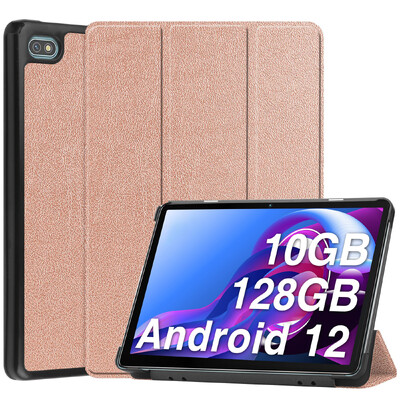 Torbica za Blackview Tab 7 Pro 10,1 inča Tri-Fold Smart Tablet torbica PU tvrda stražnja torbica Tanak držač Poklopac za Blackview Tab 7 Pro