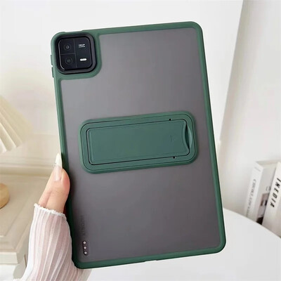 Statīvs Xiaomi Pad 5 6 Pro 11 collu akrila matēta cietā apvalka vāciņš Funda priekš Xiaomi Mi Pad 6 MiPad 6 Pro SE 2023 11 korpuss