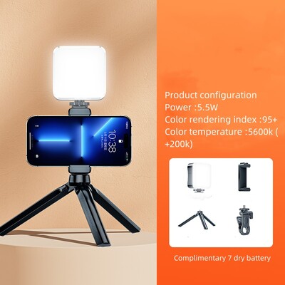 Λυχνία πλήρωσης LED Selfie τσέπης για iPhone Samsung IPad Κινητό τηλέφωνο Κλιπ φορητού υπολογιστή Επαναφορτιζόμενο Flash Fill Video Λάμπα φωτογραφίας
