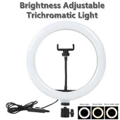 10 ιντσών Selfie Ring Light, Photography Fill Light Led Ring Lamp Ringlight για εγγραφή βίντεο Ζωντανή μετάδοση Selfie Led Λάμπα