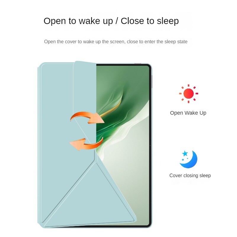 Za Huawei Honor MagicPad2 12.3 inča 2024 ROD2-W09 pametna torbica s deformabilnom magnetnom kopčom za Honor MagicPad 2 12.3" školjka tableta