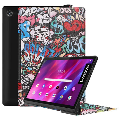 Funda za Lenovo Yoga Tab 11 Case YT-J706F PU kožna preklopna maska sa postoljem za Lenovo Yoga Tab 11 YT-J706X 11 inčni poklopac kućišta Coque