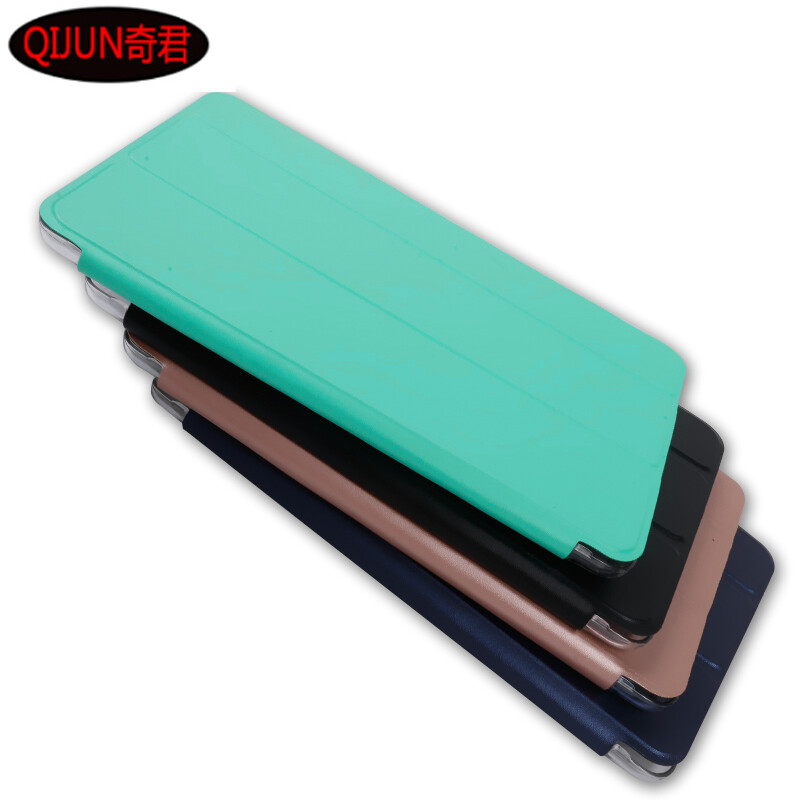 Калъф QIJUN за Apple ipad6(2018) iPad 9,7 инча 2018 A1893 A1954 9,7" Калъф за таблет PU кожен Smart Sleep Tri-fold Bracket Cover