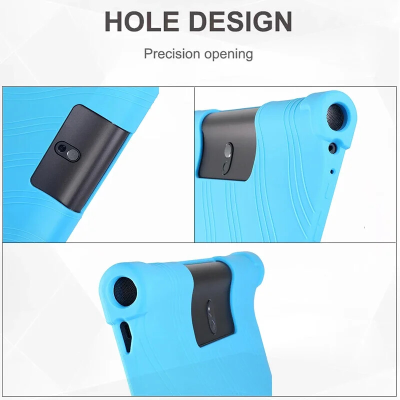 Cornors silikonska maska za Lenovo Yoga Smart Tab Case YT-X705F YT-X705X YT-X705I 10.1" Tablet Soft Protective Funda 4 Thicken