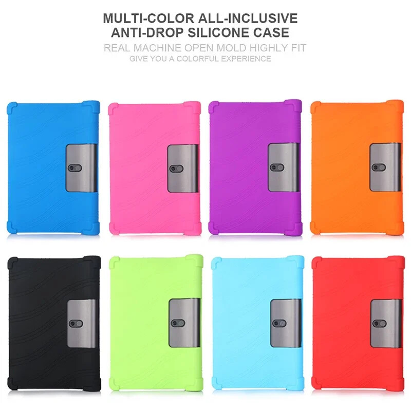 Cornors silikonska maska za Lenovo Yoga Smart Tab Case YT-X705F YT-X705X YT-X705I 10.1" Tablet Soft Protective Funda 4 Thicken