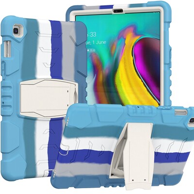 Za Samsung Galaxy Tab S5e 10.5 inča 2019 SM-T720 SM-T725 Case Kids Safe Armor otporan na udarce PC Silicon Hybrid Stand Poklopac za tablet