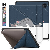 Za KOBO Sage navlaka za spavanje 8 inča slatka oslikana kožna torbica za Kobo Sage navlaka preklopni stalak Coque za Kobo Sage torbica Funda 2021.