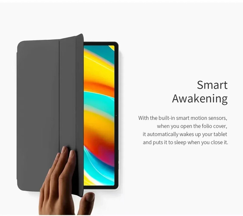 Pametna torbica za Teclast T45HD 10.5" 2023 Torbica za tablet Preklopni stalak Pu kožne torbice za Teclast T45 HD Soft Tpu Smart Cover