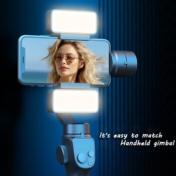 Magnetic Portable Mini Selfie Fill Light Ρυθμιζόμενος Επαναφορτιζόμενος Φορητός Φωτισμός Led βίντεο για κάμερα Tiktok Mobile iPad