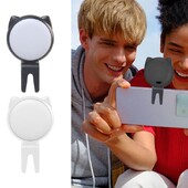 Επαναφορτιζόμενο Selfie Light για Cat Ear 3 Λειτουργίες Selfie Ring Light Φωτισμός τηλεφώνου πλήρωσης μπαταρίας Selfie για tablet