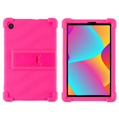 Калъф за TCL TAB 8 Plus 9138S/TCL Tab 8 LE 9137W/TCLTab 8 WiFi 9132X Калъф за таблет Удобна за деца Силиконова стойка Мек за таблет