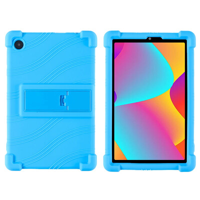 Калъф за TCL TAB 8 Plus 9138S/TCL Tab 8 LE 9137W/TCLTab 8 WiFi 9132X Калъф за таблет Удобна за деца Силиконова стойка Мек за таблет