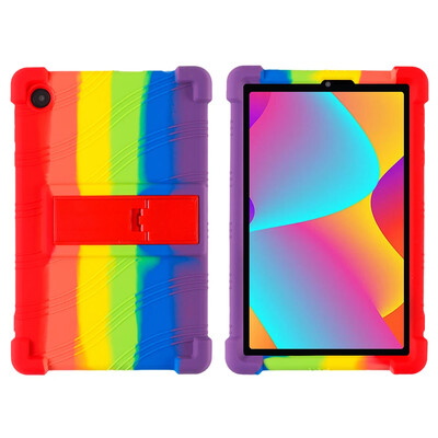 Калъф за TCL TAB 8 Plus 9138S/TCL Tab 8 LE 9137W/TCLTab 8 WiFi 9132X Калъф за таблет Удобна за деца Силиконова стойка Мек за таблет