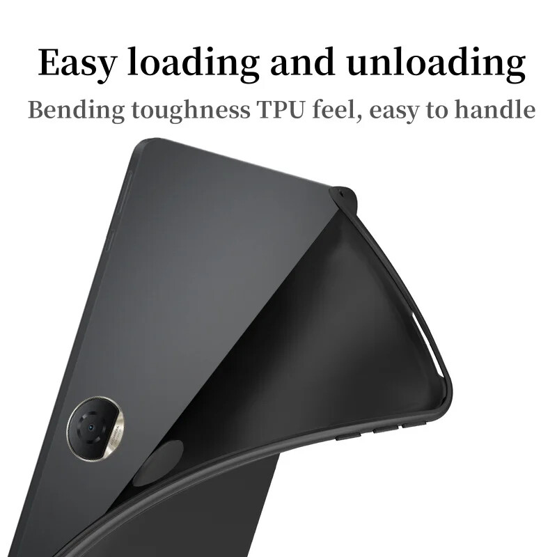Silikonska maska za Huawei Honor Pad 9 12.1 inča 2024 mekana TPU stražnja maska za tablet Funda za Honor Pad 9 12.1" HEY2-W09 HEY2-W19