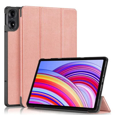2024 Torbica za tablet za Xiaomi Redmi Pad Pro 12.1 inča Tri-Folding Stand Pametna kožna maska za Redmi Pad Pro 12.1" Funde tablete