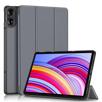 2024 Torbica za tablet za Xiaomi Redmi Pad Pro 12.1 inča Tri-Folding Stand Pametna kožna maska za Redmi Pad Pro 12.1" Funde tablete