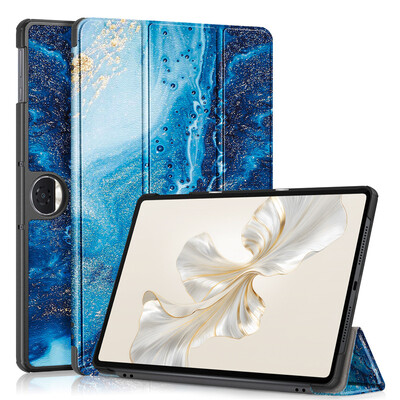 Θήκη For Honor Pad 9 Tablets 12,1" Tri-fold Magnetic Leather Stand Σκληρό κάλυμμα tablet For Funda Huawei Honor Pad 9 Case Coque