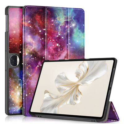 Θήκη For Honor Pad 9 Tablets 12,1" Tri-fold Magnetic Leather Stand Σκληρό κάλυμμα tablet For Funda Huawei Honor Pad 9 Case Coque