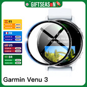 5D zaštitna folija za Garmin Venu 3 3S Zaštita zaslona Film protiv ogrebotina za Garmin Venu 3 Zaštita zaslona (nije staklo)