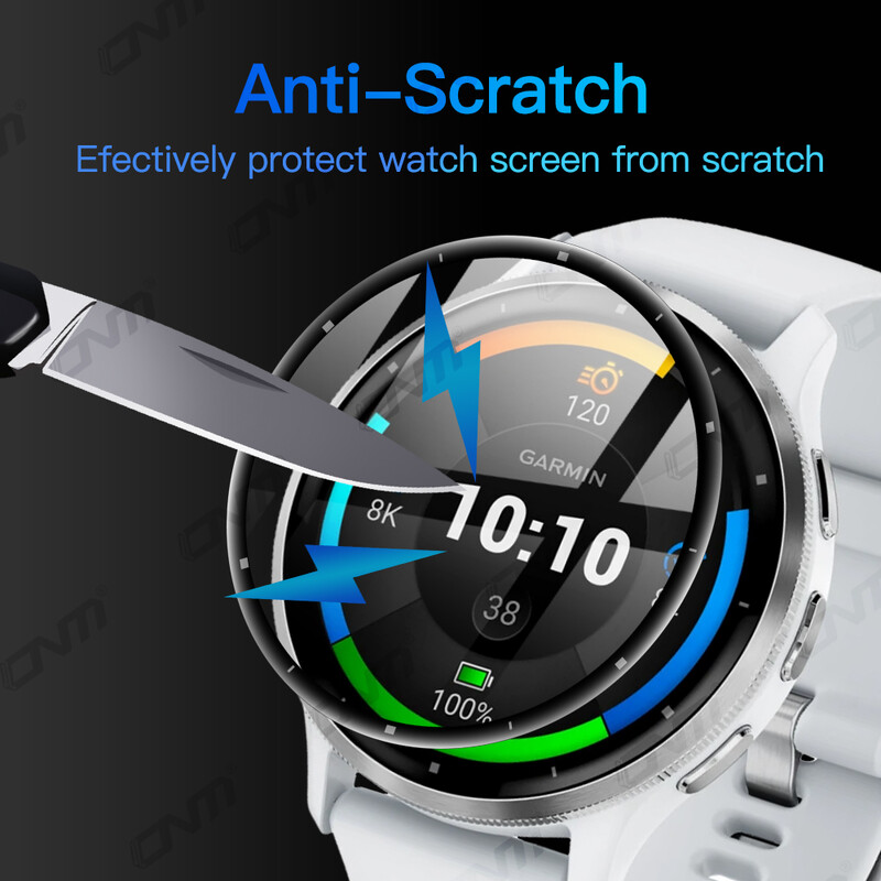 5D zaštitna folija za Garmin Venu 3 3S Zaštita zaslona Film protiv ogrebotina za Garmin Venu 3 Zaštita zaslona (nije staklo)