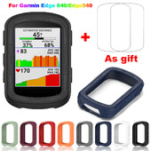 2 u 1 za Garmin Garmin Edge 840 Zaštitna torbica + staklena folija Zaštitna navlaka Bicikl Silikonska torbica za Garmin Edge 540