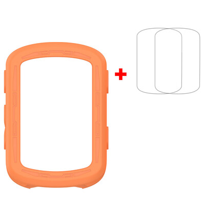 2 u 1 za Garmin Garmin Edge 840 Zaštitna torbica + staklena folija Zaštitna navlaka Bicikl Silikonska torbica za Garmin Edge 540