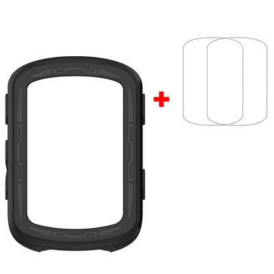 2 u 1 za Garmin Garmin Edge 840 Zaštitna torbica + staklena folija Zaštitna navlaka Bicikl Silikonska torbica za Garmin Edge 540