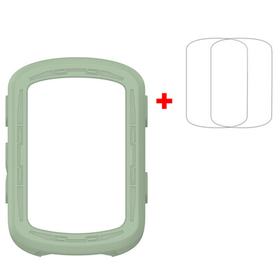 2 u 1 za Garmin Garmin Edge 840 Zaštitna torbica + staklena folija Zaštitna navlaka Bicikl Silikonska torbica za Garmin Edge 540