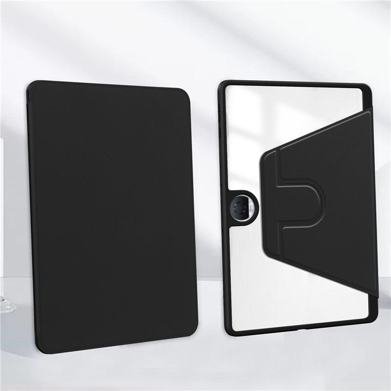 Sukamasis dėklas, skirtas HUAWEI Honor Pad 9 2024 Skaidrus akrilinis išmanusis stovo dangtelis su rašiklio anga, skirta Honor Pad 9 HEY2-W09 HEY2-W19 12,1"