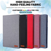 Тъкан калъф за таблет TAB S5E 10.5 2019 T725 T720 Калъф Flip PU кожен магнитен калъф за Samsung Galaxy S5E 10.5 Защитен капак