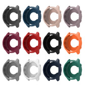 Мек силиконов защитен калъф за Garmin Forerunner 255 265 Protector Shell Frame Bumper Cover