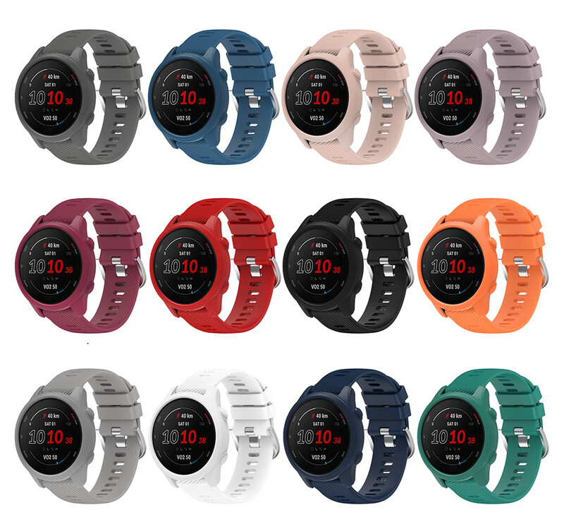 Мек силиконов защитен калъф за Garmin Forerunner 255 265 Protector Shell Frame Bumper Cover