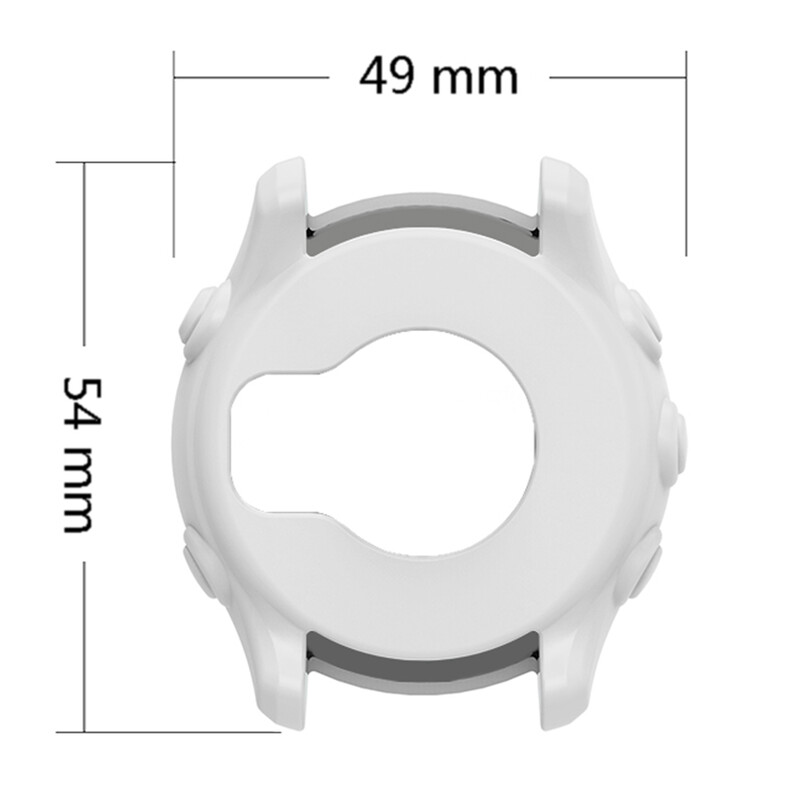 Мек силиконов защитен калъф за Garmin Forerunner 255 265 Protector Shell Frame Bumper Cover