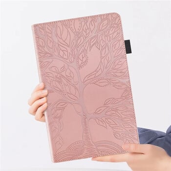 Etui για Samsung Galaxy Tab S5e Θήκη 10 5 ιντσών Emboss Tree Leather Flip Case για Samsung S5e Tablet Case Coque SM-T720 SM-T725