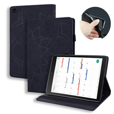 Etui Samsung Galaxy Tab S5e ümbrisele 10 5-tolline Emboss Tree Leather Flip Case Samsung S5e tahvelarvuti ümbrisele Coque SM-T720 SM-T725