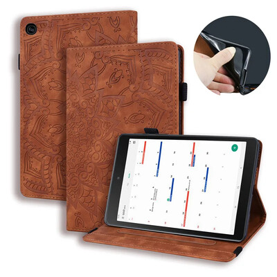 Etui Samsung Galaxy Tab S5e ümbrisele 10 5-tolline Emboss Tree Leather Flip Case Samsung S5e tahvelarvuti ümbrisele Coque SM-T720 SM-T725
