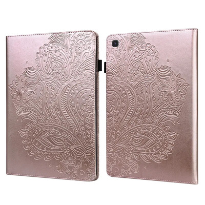 Etui Samsung Galaxy Tab S5e ümbrisele 10 5-tolline Emboss Tree Leather Flip Case Samsung S5e tahvelarvuti ümbrisele Coque SM-T720 SM-T725