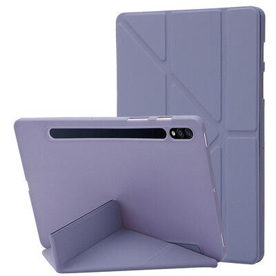 Za Samsung Galaxy Tab S8 S7 Plus S7 FE SM-T970 Tablet Tri-Folding Cover Funda za Galaxy Tab S7 S8 Plus + S7 S8 12.4'' 11 Case