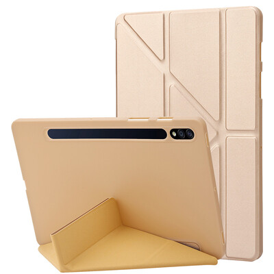 Za Samsung Galaxy Tab S8 S7 Plus S7 FE SM-T970 Tablet Tri-Folding Cover Funda za Galaxy Tab S7 S8 Plus + S7 S8 12.4'' 11 Case