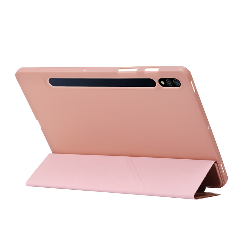 Za Samsung Galaxy Tab S8 S7 Plus S7 FE SM-T970 Tablet Tri-Folding Cover Funda za Galaxy Tab S7 S8 Plus + S7 S8 12.4'' 11 Case