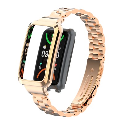 Luksuzni metalni remen za Oppo Band 2 narukvicu Čvrsti remen od nehrđajućeg čelika za sat za OPPO Band2/Oppo Watch Besplatni dodaci za remen