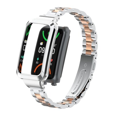 Luksuzni metalni remen za Oppo Band 2 narukvicu Čvrsti remen od nehrđajućeg čelika za sat za OPPO Band2/Oppo Watch Besplatni dodaci za remen