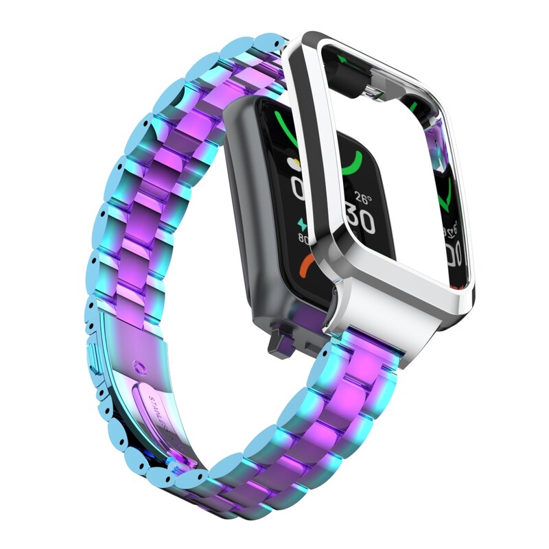 Luksuzni metalni remen za Oppo Band 2 narukvicu Čvrsti remen od nehrđajućeg čelika za sat za OPPO Band2/Oppo Watch Besplatni dodaci za remen