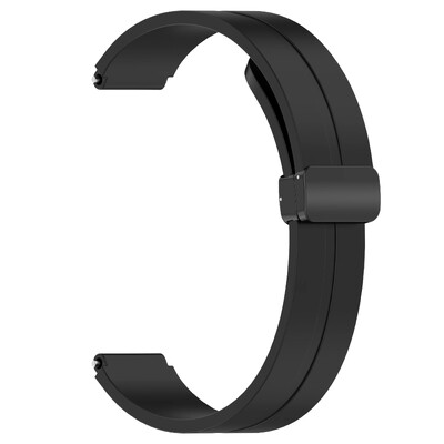 2 TK silikoonrihm + ümbrise kate kokkupandav pandla magnetiline pandlarihm Samsung Galaxy Fit 3 jaoks