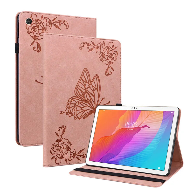 Skirta „Huawei Matepad T10S AGS3-W09 Case 10,1'' Shell PU odinė piniginė Coque, skirta Huawei Matepad T10 9,7 colio AGR-L09 planšetinio kompiuterio dėklui