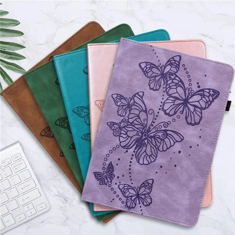 „Xiaoxin Pad 2022 Case“, 10,6 colio „Butterfly Flower Shell“, skirtas Lenovo Tab M10 Plus Gen 3 10,6 dangtelis, skirtas Tab M10 3rd 10,1 Caqa