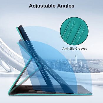 Δερμάτινη θήκη για Samsung Galaxy Tab A9 + 8.7 Plus S5e T720 Tablet Cover Tab A 10.1 T510 A8 X200 X115 10.5 S6 A7 Lite 10.4 Case