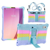 Mekana silikonska torbica za Lenovo Tab M9 TB-310FU TB-310XU Kickstand Kids Safe Tablet Cover Zaštita cijelog tijela Otporan na udarce Fundas
