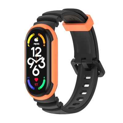 Remen za Mi Band 7 6 5 Silikonska narukvica za Xiaomi Mi Band 6 Remen Muška žena Prozračna gumena narukvica za sat